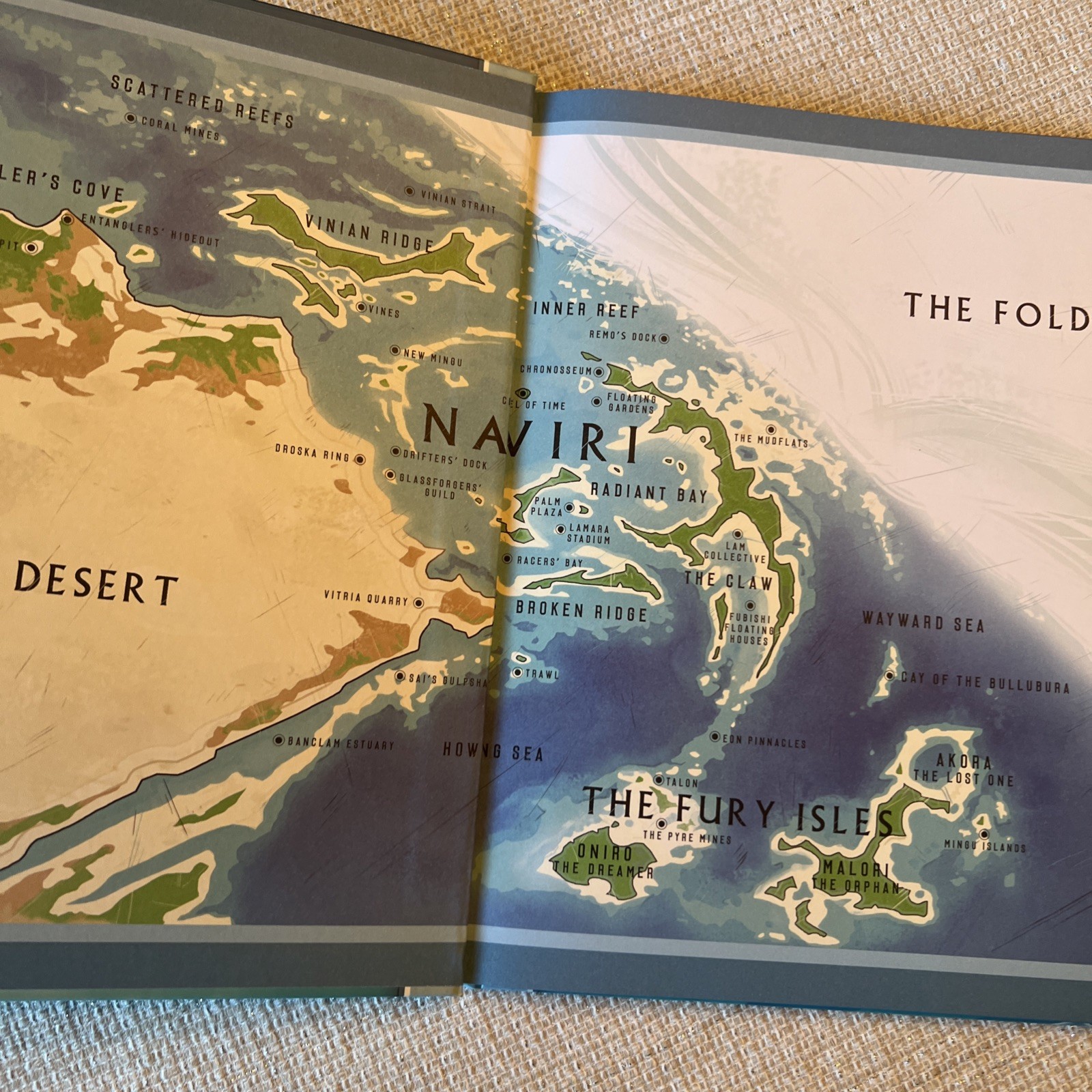 The Art and Lore of Tidal Blades: Heroes of the Reef Part 1 Hardcover Book