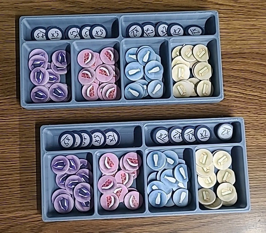 Wyrmspan 3D-Printed Game Organizer – ANY COLOR – Game Insert & Storage Solution