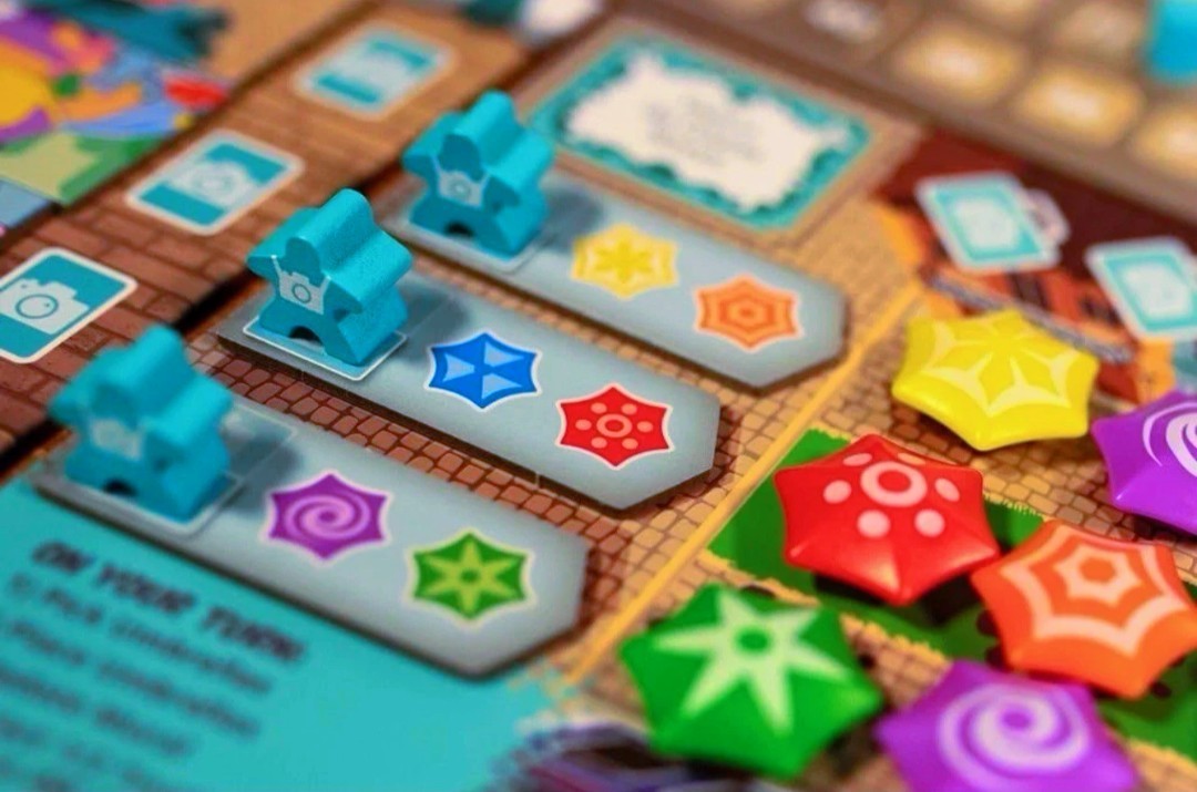 AGUEDA CITY OF UMBRELLAS Board Game *NEW Solo-5 Players FAMILY STRATEGY PORTUGAL