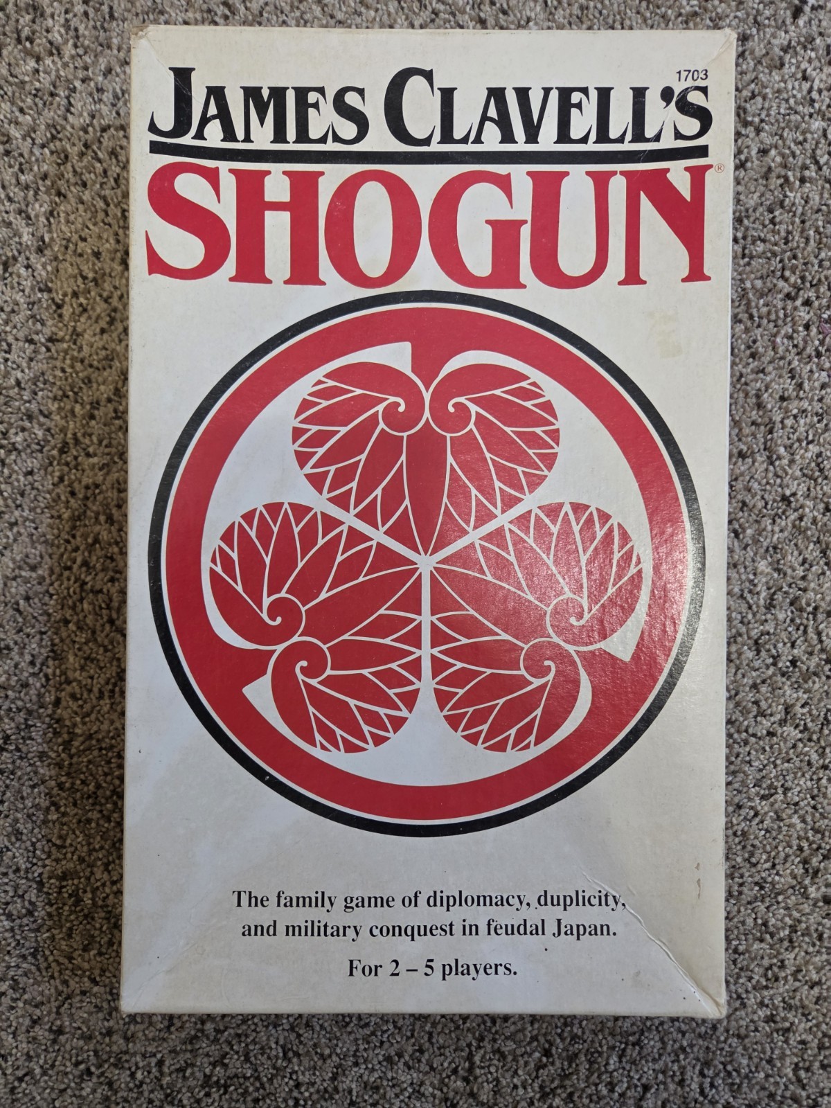 FASA James Clavell’s Shogun #1703 Family Game Feudal Japan Unplayed Copy