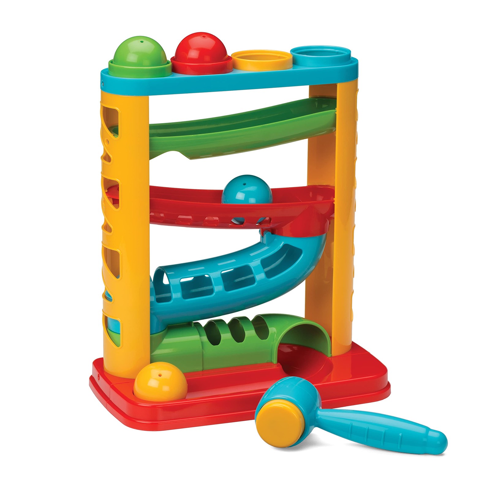 Ball Tower Educational Toy Hand Eye Coordination Babies Toddlers Infantino Drop