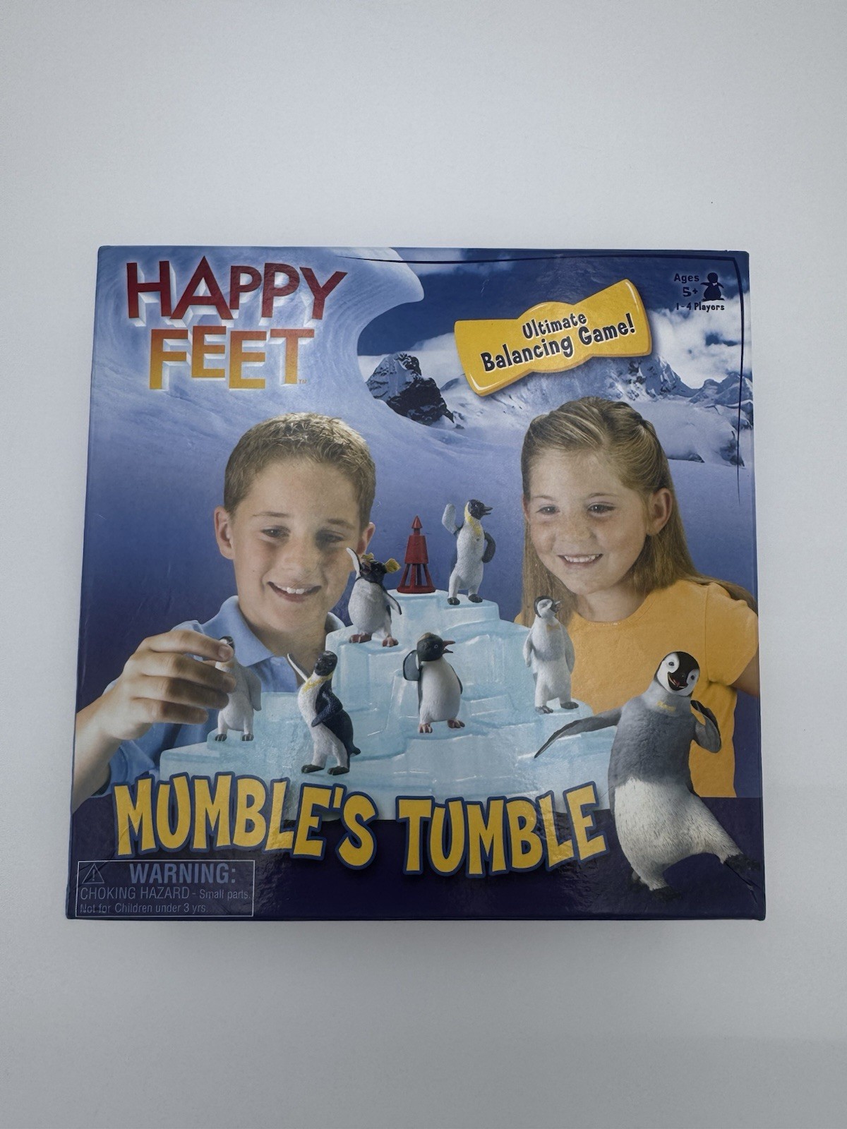 Happy Feet Mumble’s Tumble Balancing Board Game Sababa Toys COMPLETE + Extra
