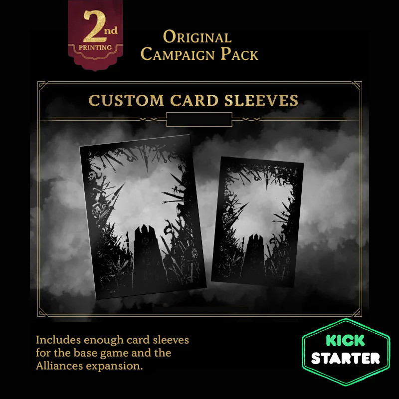 Return to Dark Tower: Card Sleeves Original Campaign Pack Restoration Games New