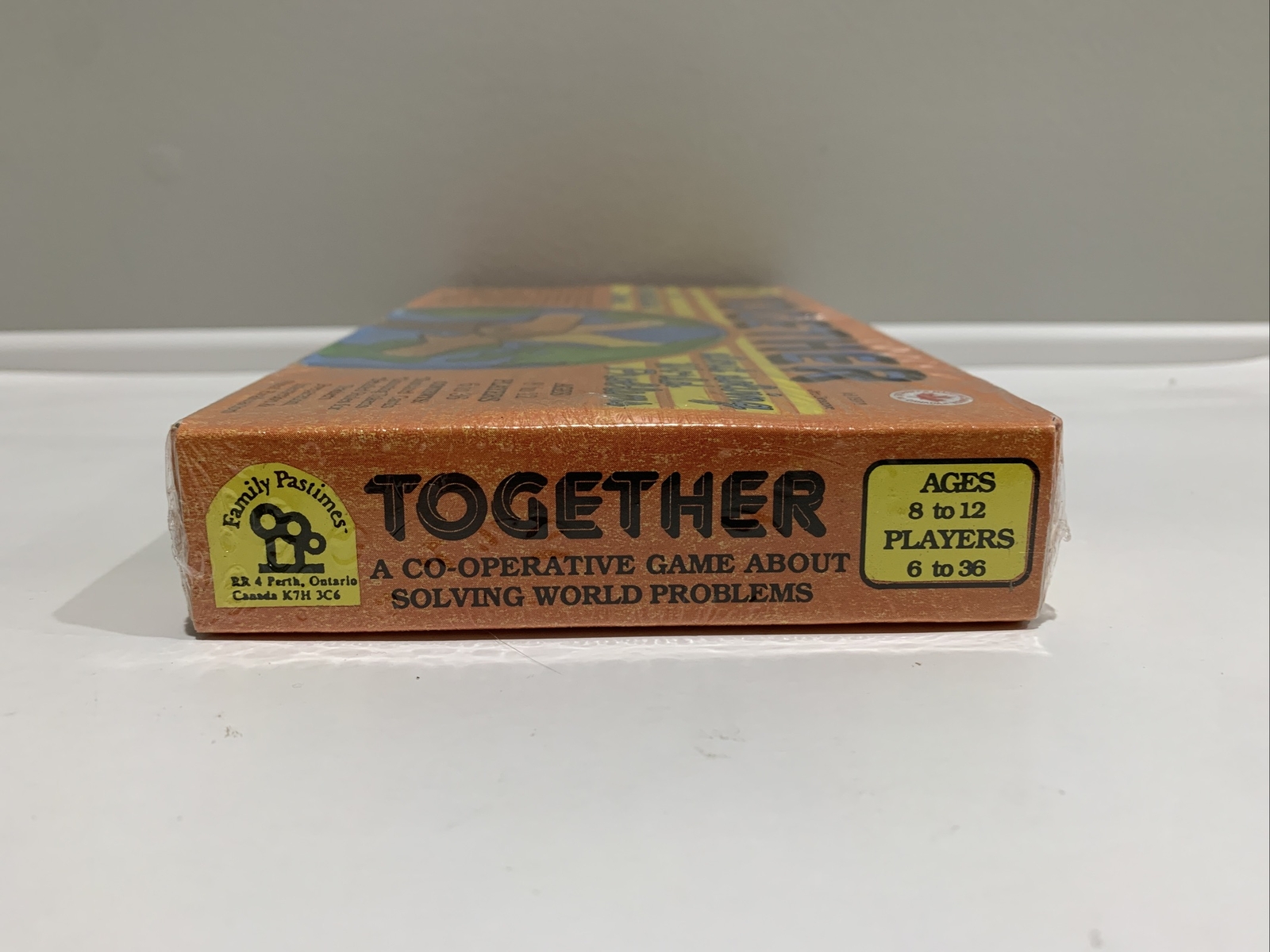 Family Pastimes Together Game, Ages 8-12, Problem Solving, NEW IN WRAPPER!
