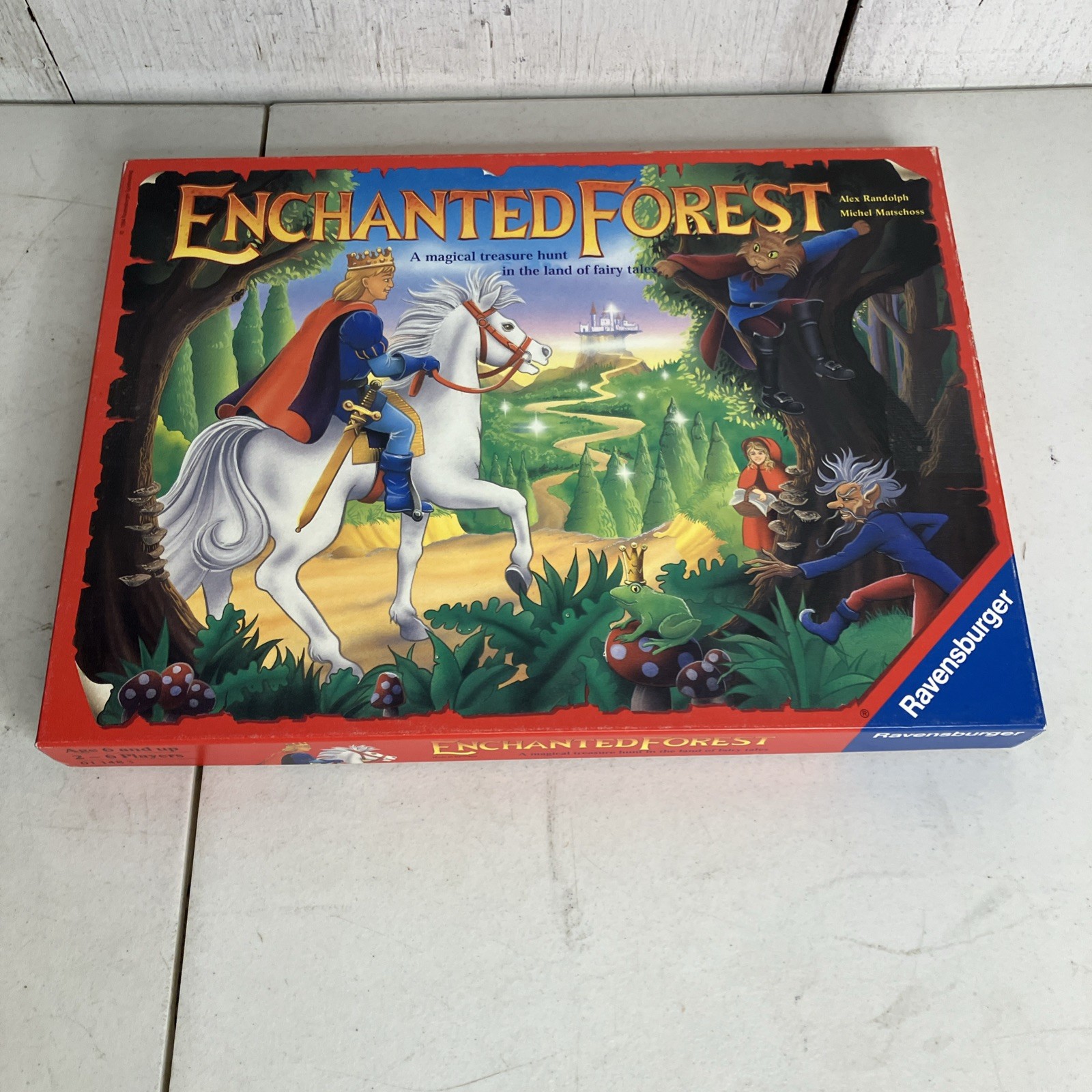 VINTAGE Enchanted Forest Board Game Ravensburger Only Missing One Wood Die