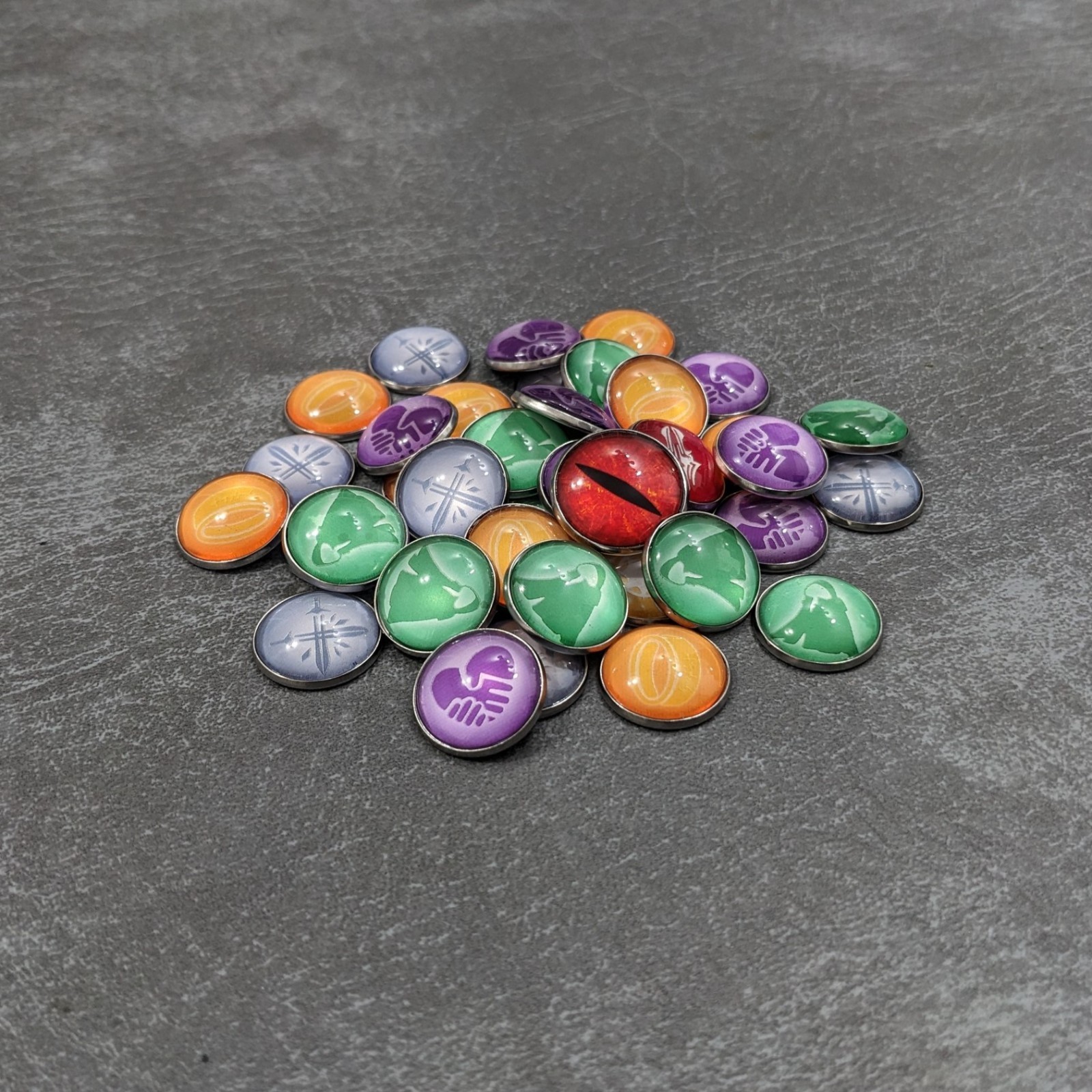 The Lord of the Rings Fate of the Fellowship Inspired Unofficial Tokens