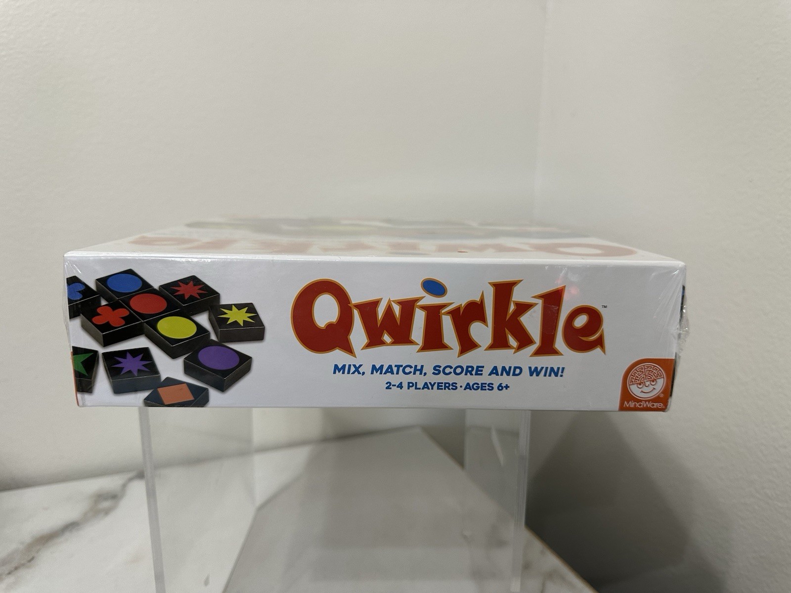 Qwirkle Board Game Wood Tile By Mindware New 2-4 Players