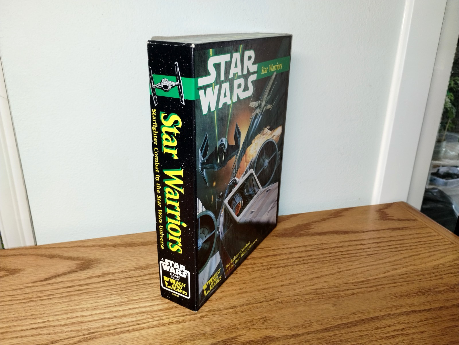 Star Wars 1987 STAR WARRIORS Unpunched West End Games RPG Game in Box UNUSED