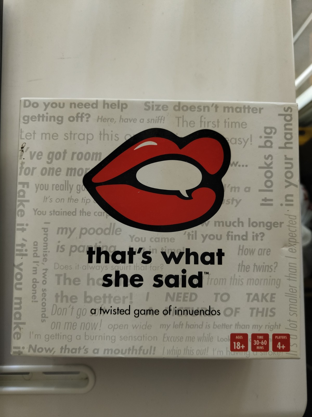 That’s What She Said Game – The Hilariously Twisted Party Game Adults Only New