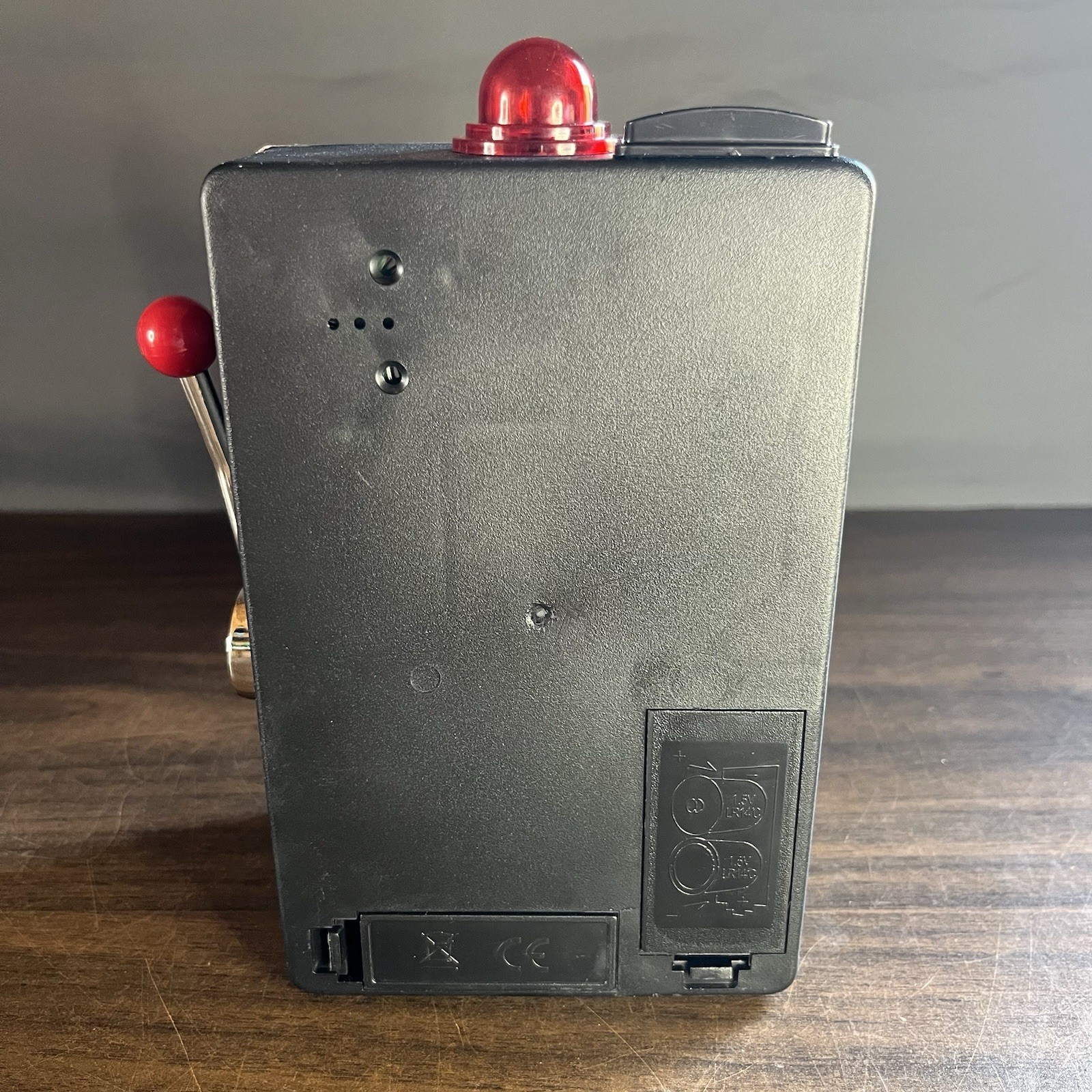 Mini Slot Machine Las Vegas With Winning Light And Sound Coin Bank New Open Box
