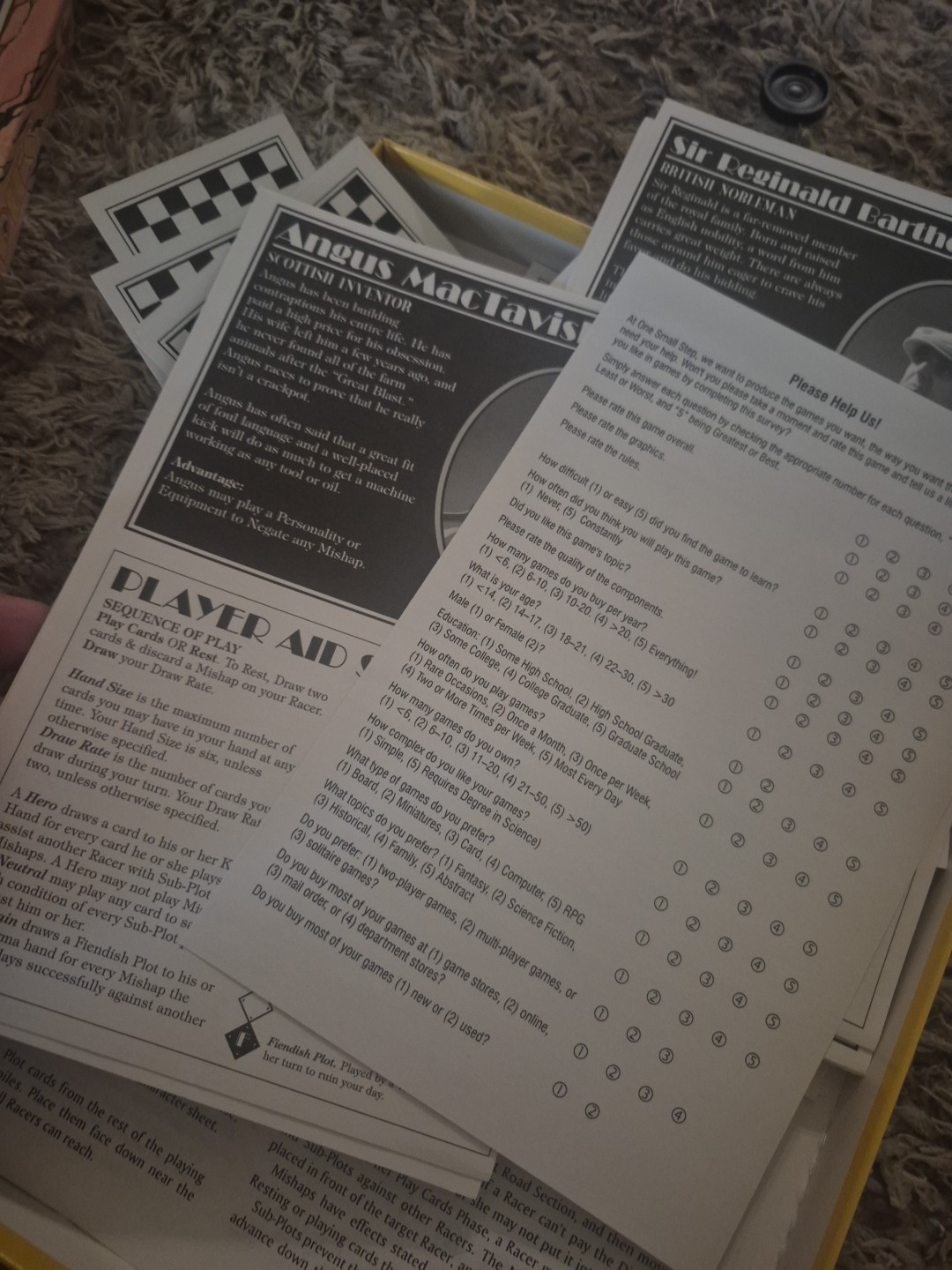 One Small Step – Jaunty Jalopies Card Game