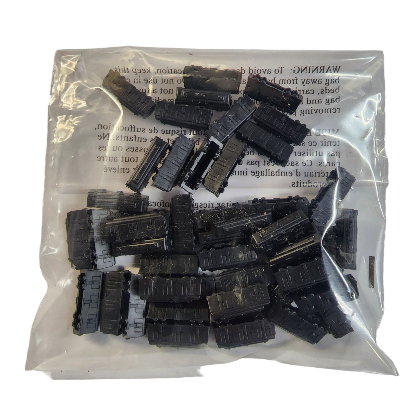 Days of Wonder Ticket To Ride USA Replacement Trains BLACK (Full Set of 48)