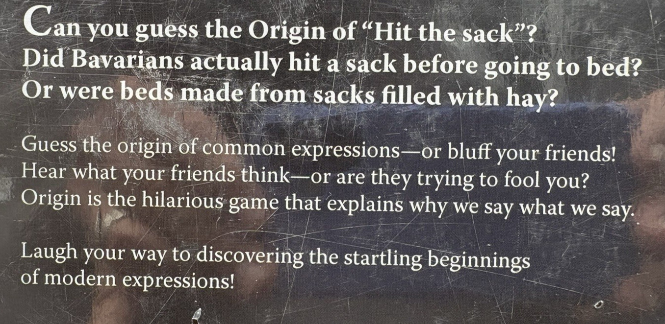 The Origin Of Expressions Kids Youth Adult Game #1061 Preferred Choice Award