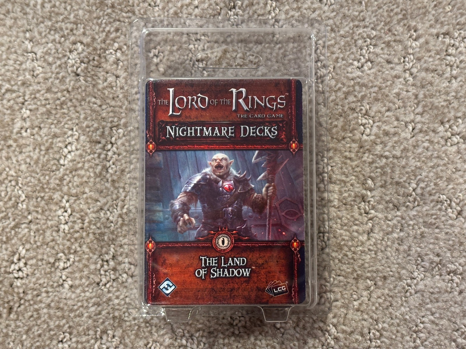 Lord of the Rings LCG: The Land of Shadow Nightmare Deck Card Game Expansion New