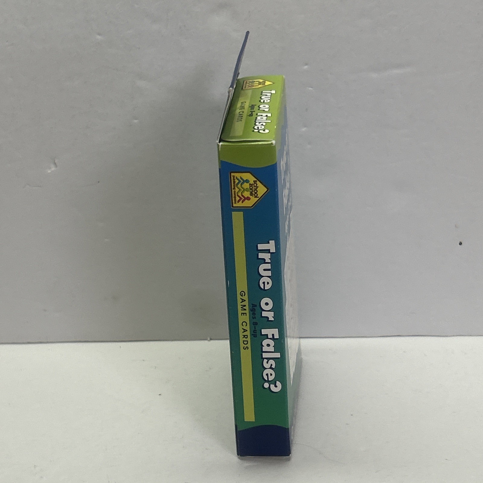 school zone true or false game cards ages 8 – up