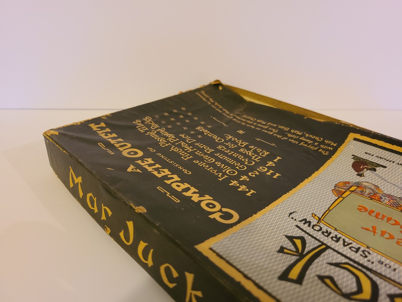 Vintage Board Game “Mar Juck” 1923