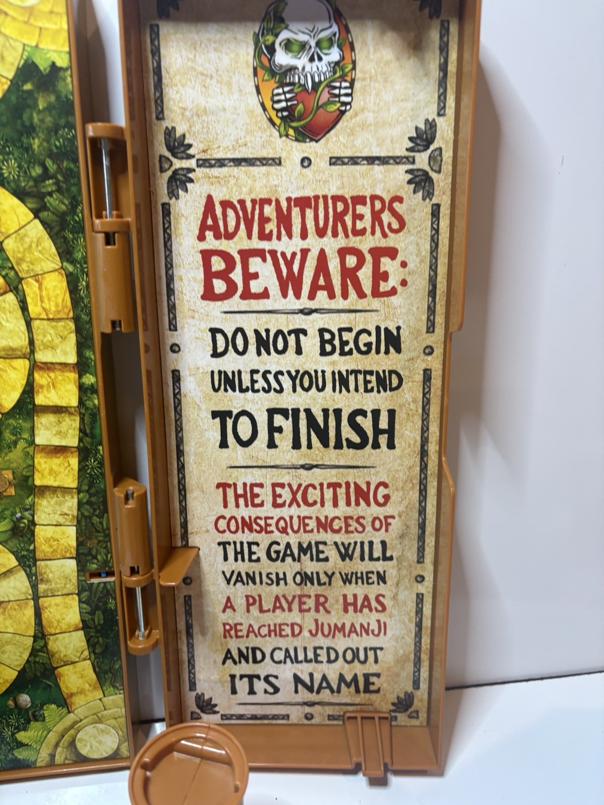 Jumanji Deluxe Electronic Board Game Adventure Game Spin Master Preowned