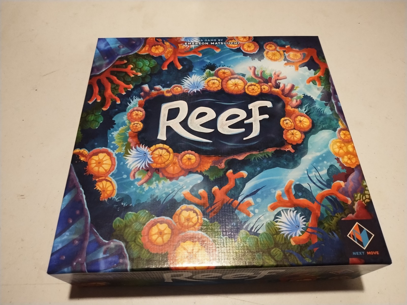 Reef Board Game by Emerson Matsuuchi Next Move Games Strategy Family Game