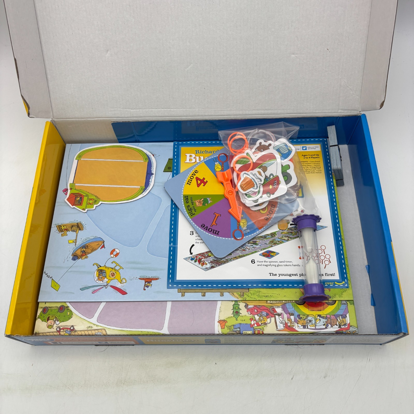 Richard Scarry’s Busytown Eye Found It Game COMPLETE Wonder Forge 2012 Kids