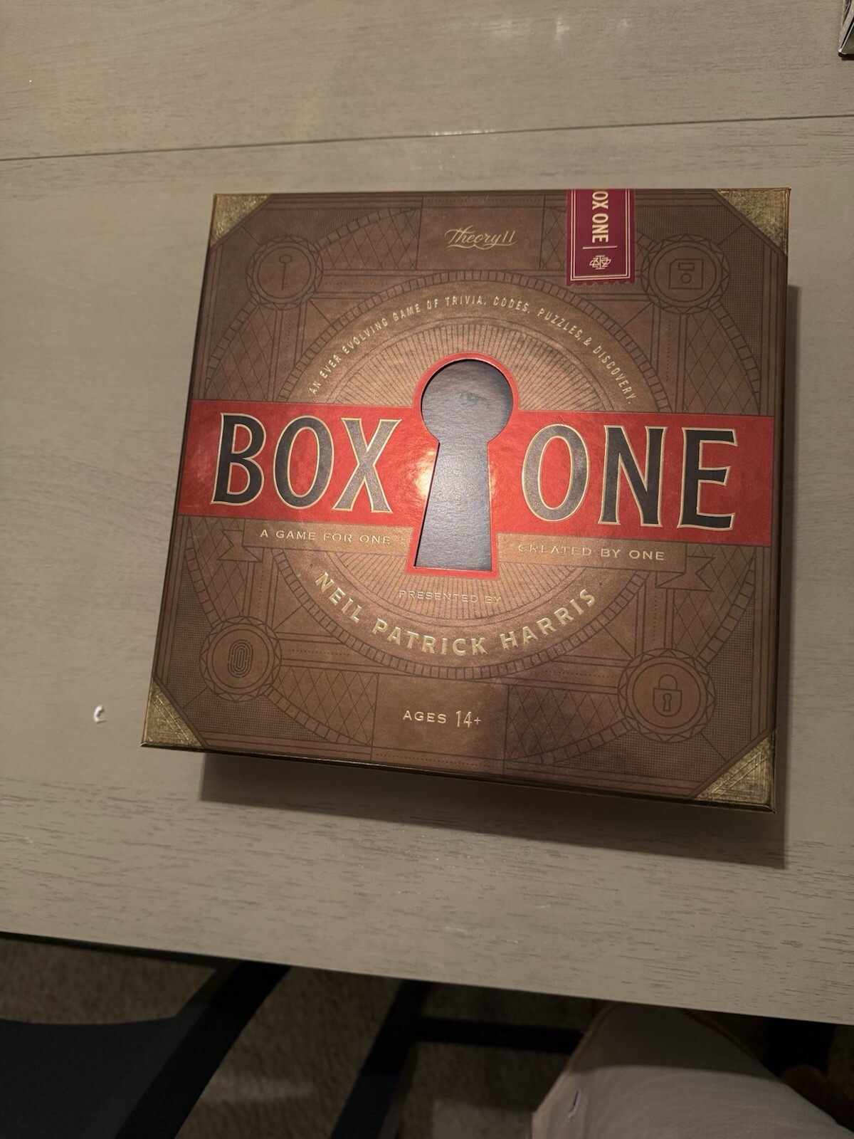 BoxONE by Neil Patrick Harris Strategy Game ** Open Box**