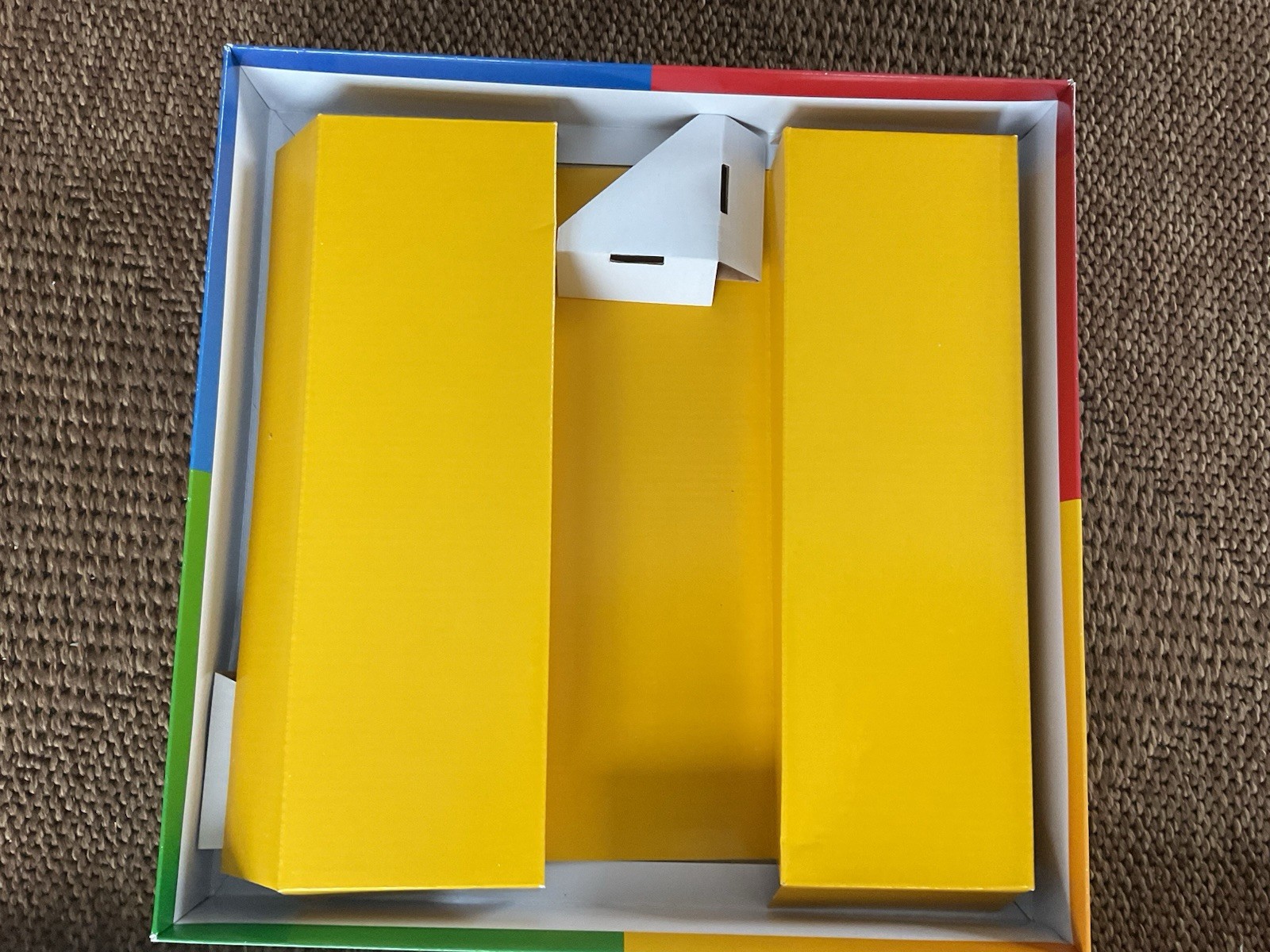 Mattel Games Blokus XL Board Games for Family Night Open And Damaged Box See Pic