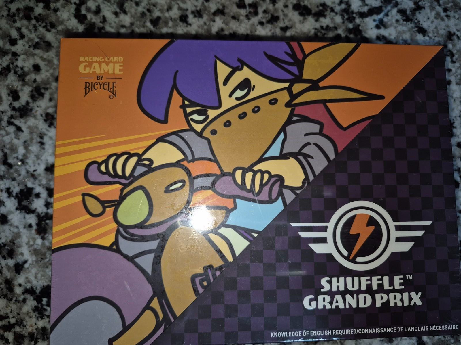 Shuffle Grand Prix Racing Card Game By Bicycle 2-4 Players Board Sealed BRANDNEW