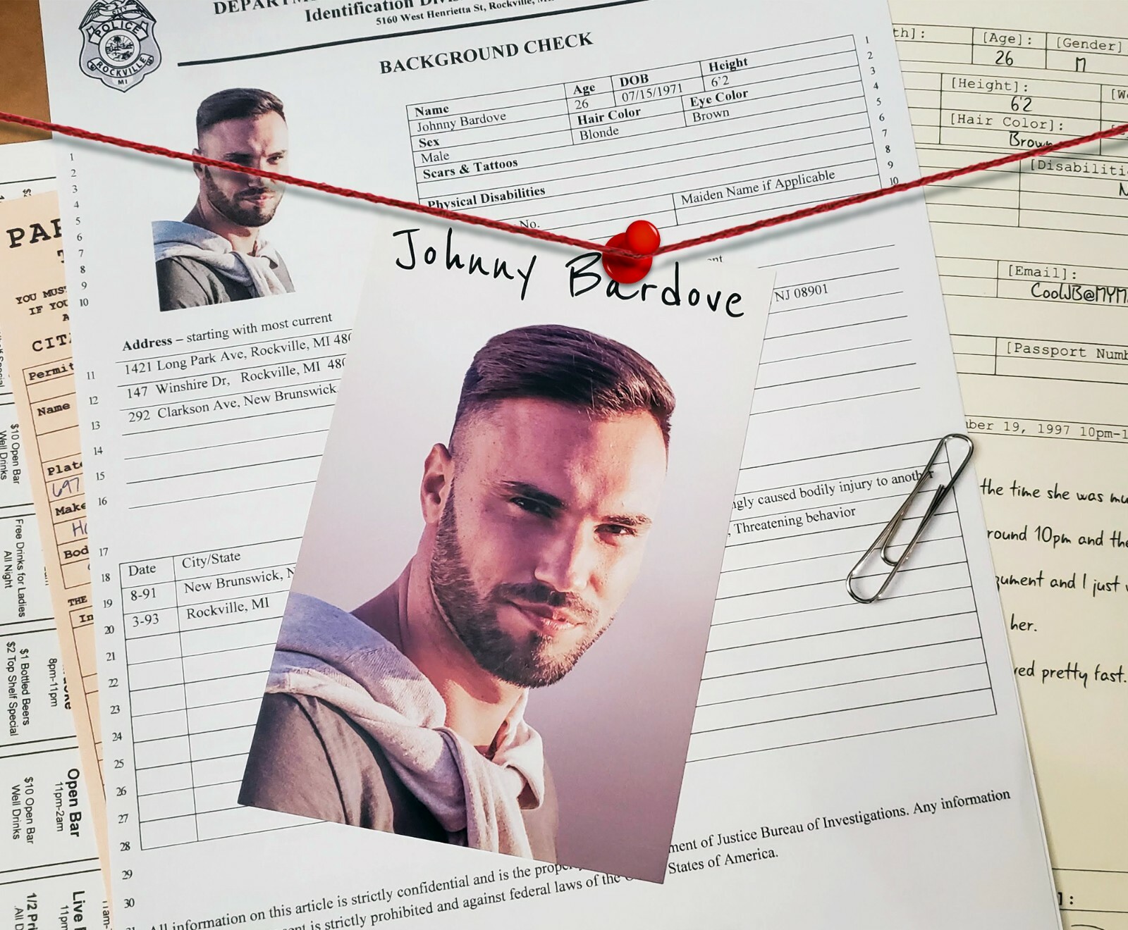 Murder Detective – Murder at Park Place – Cold Case Murder Detective Case Game