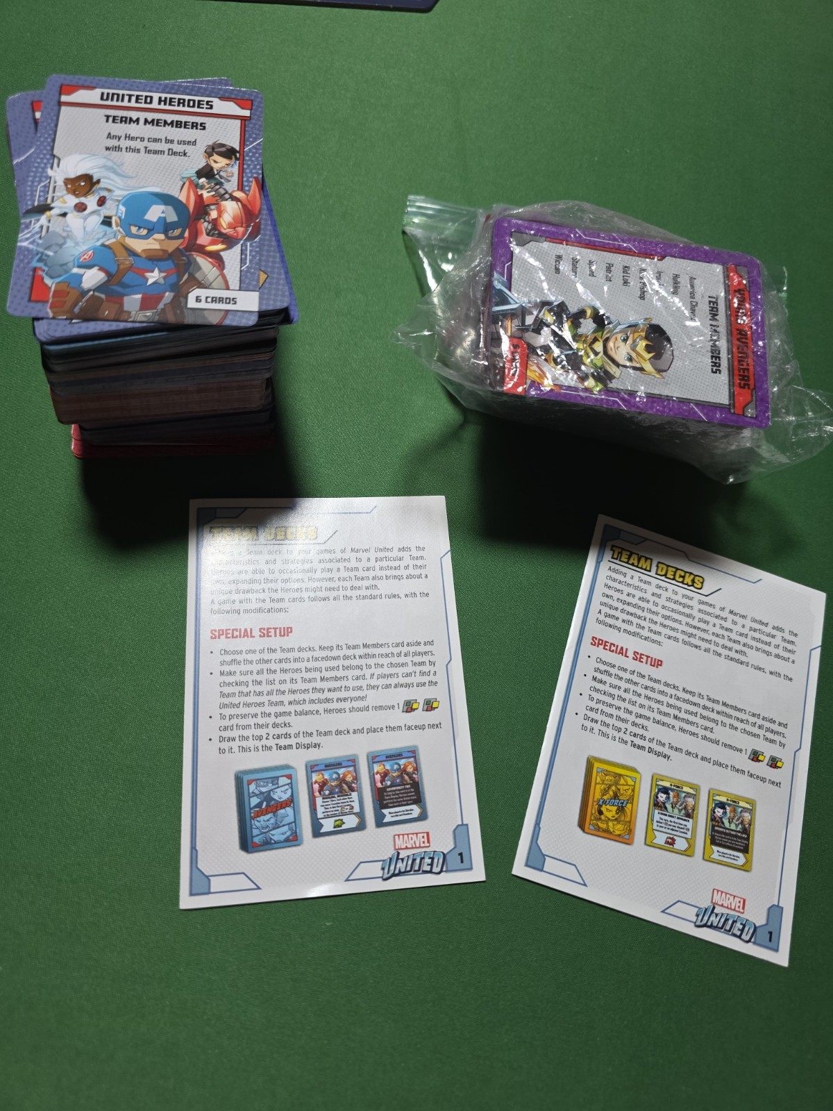 Marvel United Team Decks and Promo Team Decks – Multiple Packs Best Deal Online!