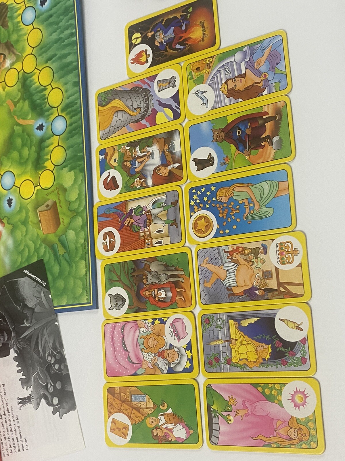 Enchanted Forest Retro Tabletop Board Game 1994 Complete Ravensburger Germany