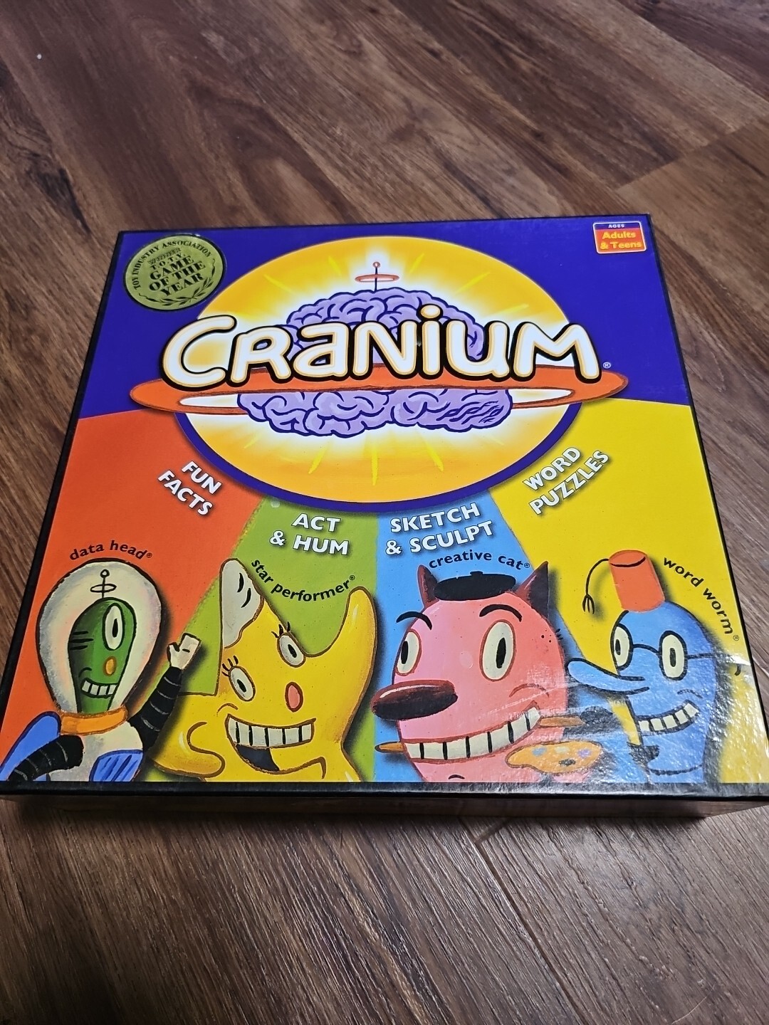 2004 Cranium Game in the Box and Complete. Adult & Teen, 2-4 Players Or Teams