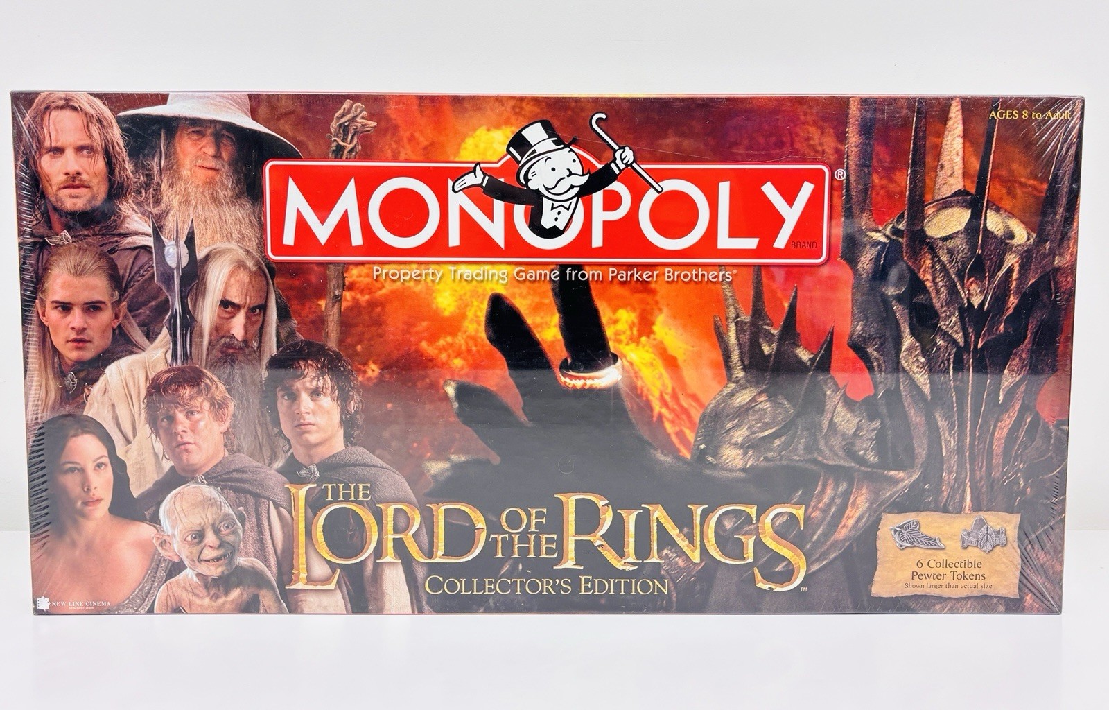 Monopoly Lord of the Rings Collectors Edition 2005 New Sealed