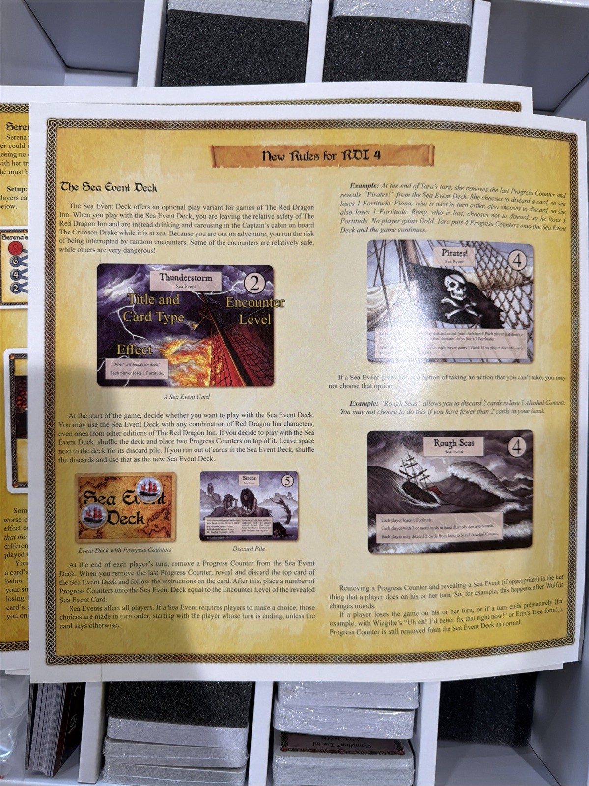 The Red Dragon Inn 5: The Character Trove AND MORE INSIDE Board Game