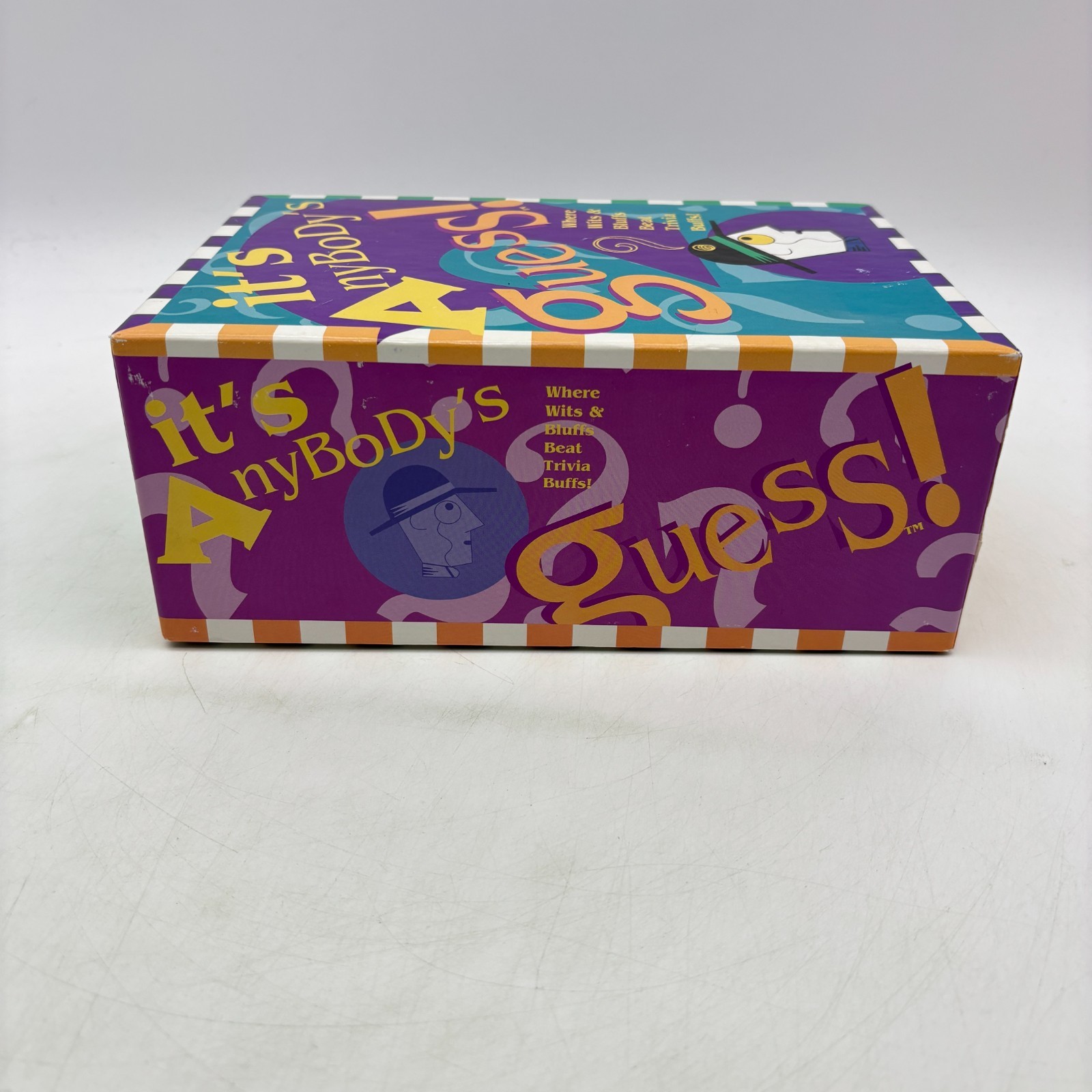 It’s Anybody’s Guess Trivia Game COMPLETE Talicor Aristoplay 1999 Guessing