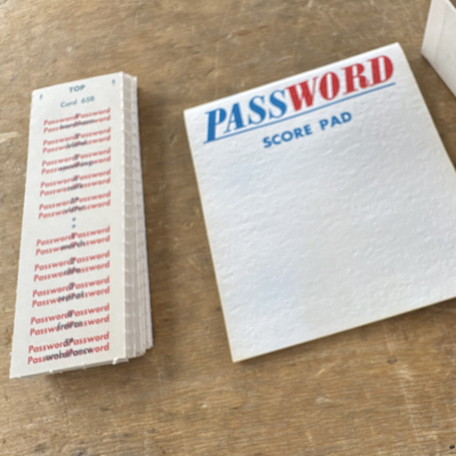 Milton Bradley Password Twelfth Edition Word Game w/ Score Pad, 2+ Players #4260