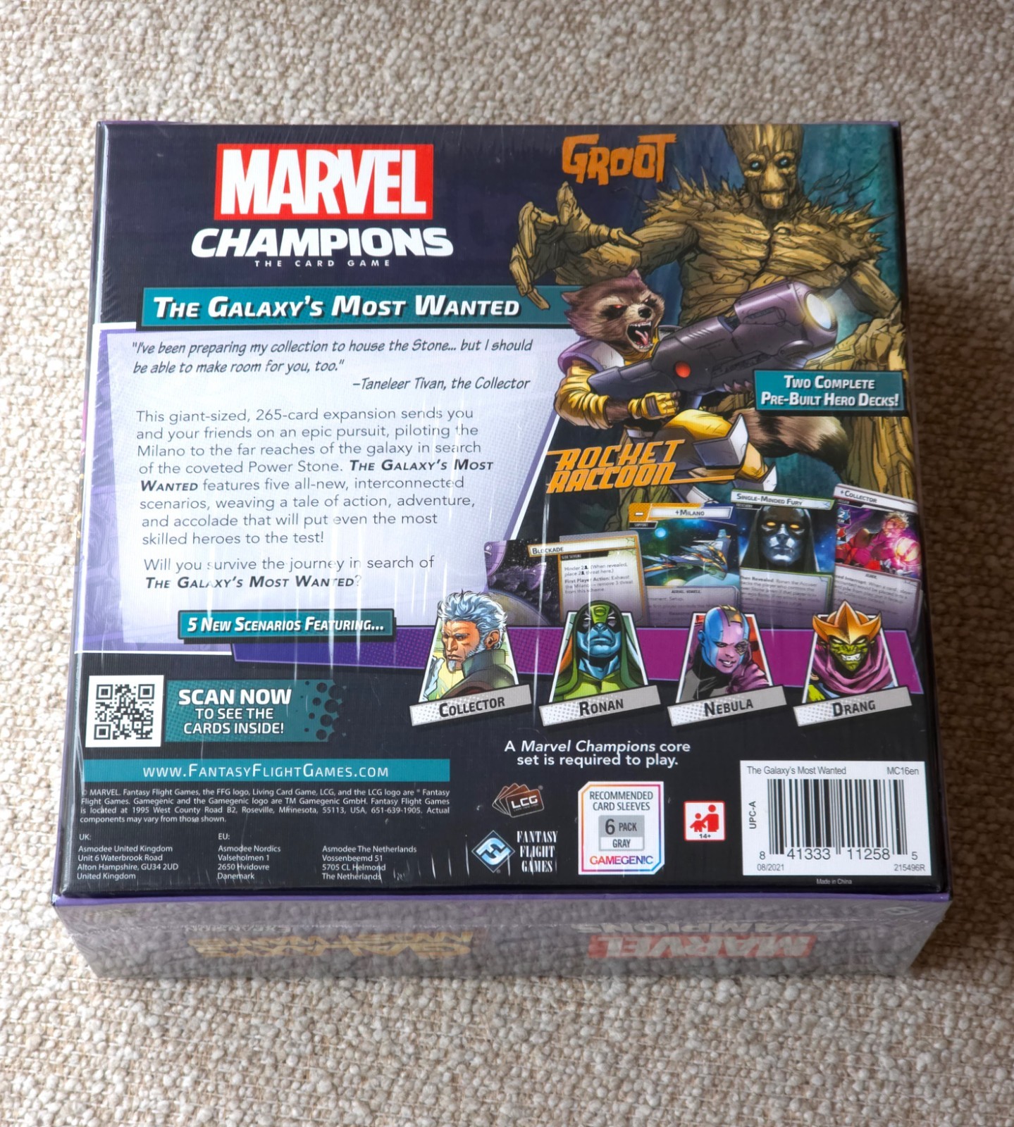 Galaxy’s Most Wanted Expansion / New in shrink (Marvel Champions LCG)