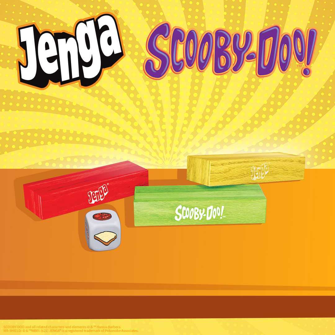 Scooby-Doo™ Edition JENGA® 6+ 1+ PLAYERS 5-15 MINUTES