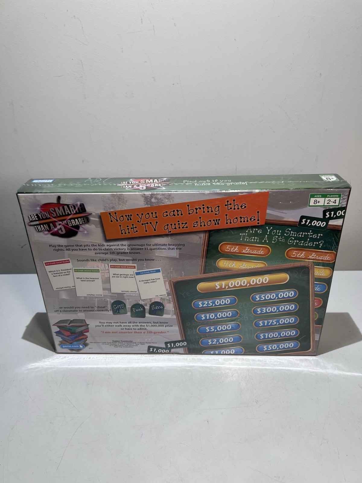 Are You Smarter Than a 5th Grader Board Game 2007 Edition, Sealed