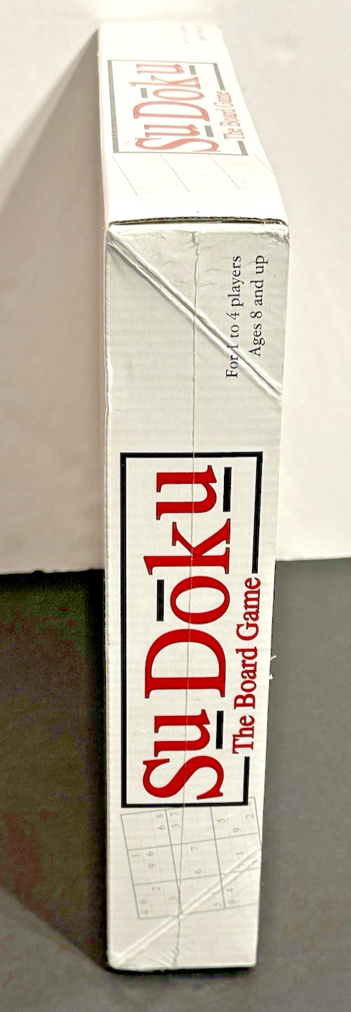 Su Doku The Board Game-The Original 1 To 4 Player Version New/Sealed
