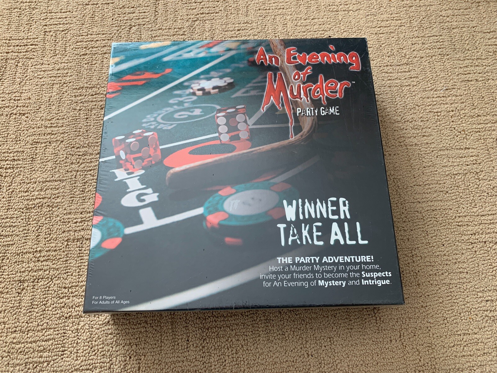 New/Sealed An Evening Of Murder Party Game Winner Take All : Pentalpha Games