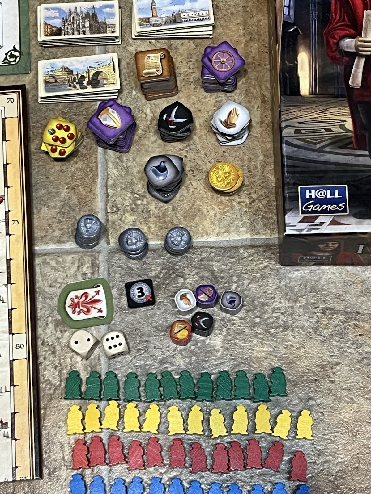 TMG IL Vecchio Medieval Strategy Board Game Complete 2+ Players 10+ 2012