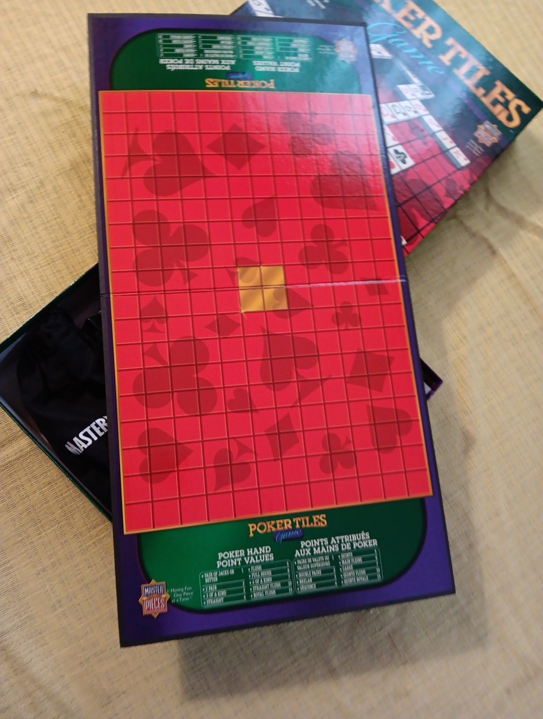 Master Pieces, Poker Tiles Game, 12 Years+, 2-4 Players