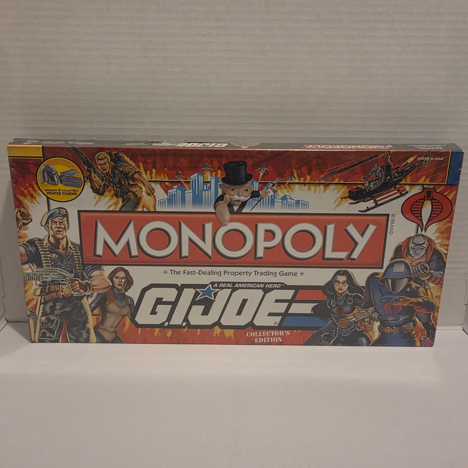 GI Joe Monopoly Collectors Edition Board Game 2009 New and Sealed
