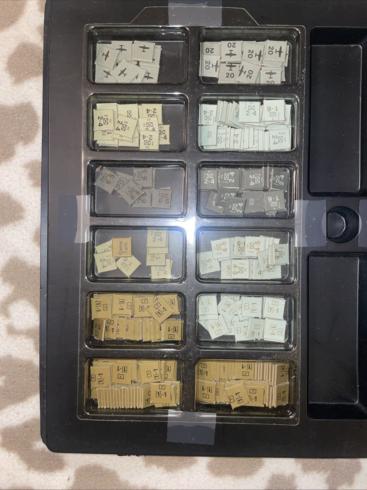 SPI. 1974. War In The East. Punched. VGC. Rare Collectible.