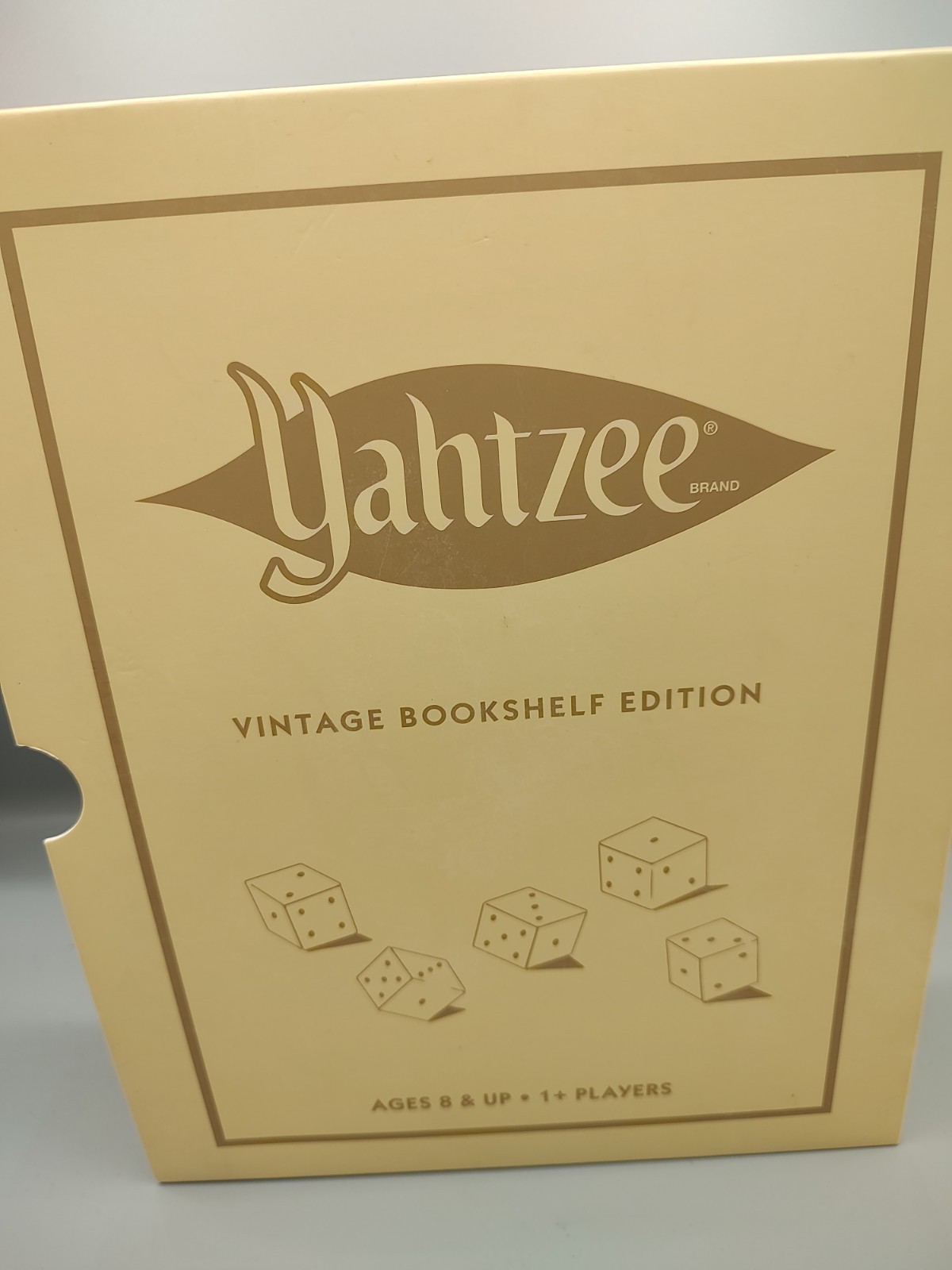 YAHTZEE Vintage Bookshelf Edition by WS Game Company Deluxe Board Dice Game