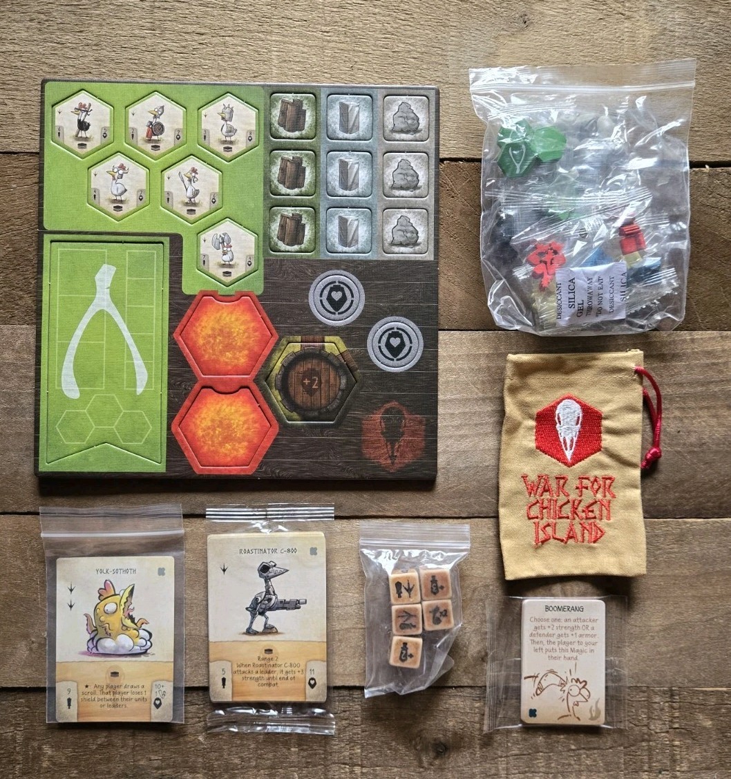 War for Chicken Island Kickstarter Exclusive Content ONLY – Draco Studios