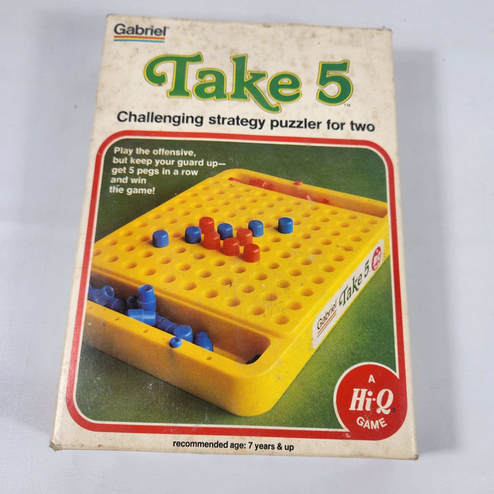 TAKE 5 Board Game W/ Box 1977 Gabriel Strategy VINTAGE