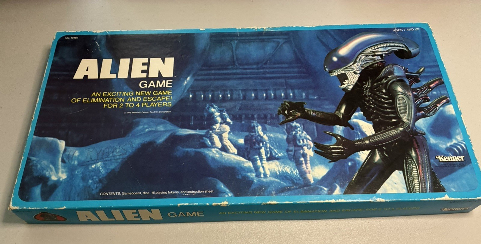 Vintage 1979 ALIEN BOARD GAME by KENNER Complete Kids’ Nightmare Fueled 70s fun