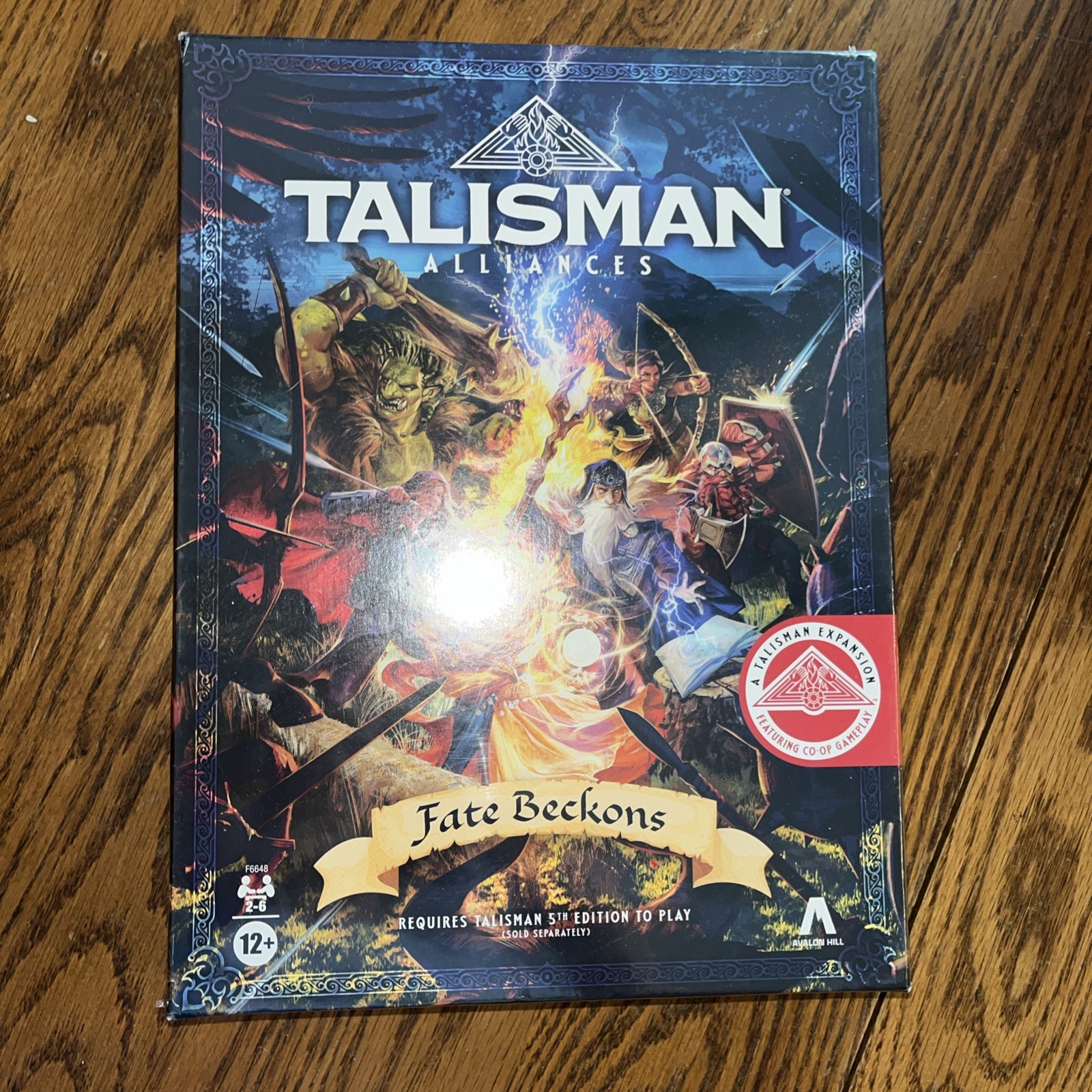 Talisman Alliances Fate Beckons Hasbro Board Game Co-op Expansion New Unopened
