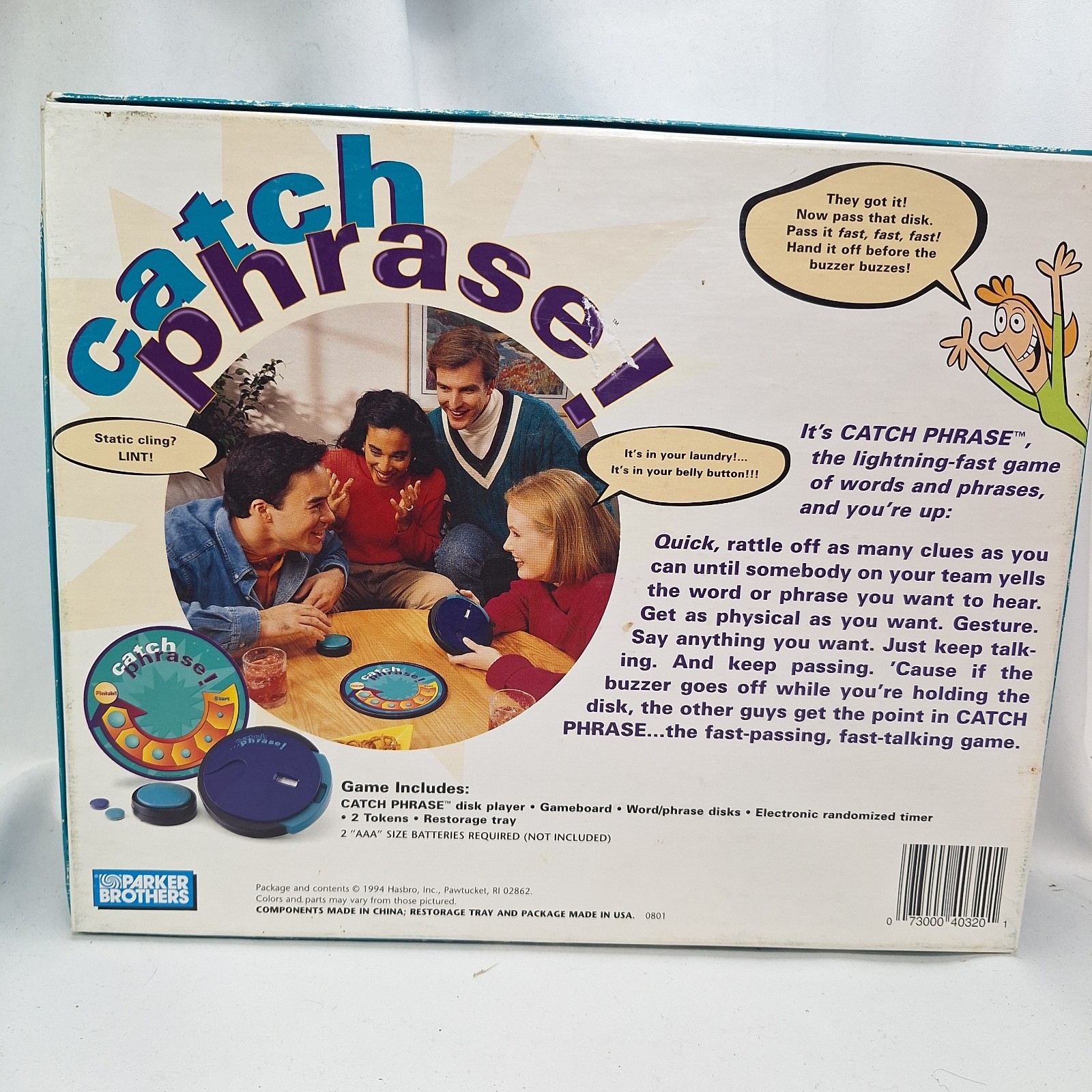 Vintage Catch Phrase Party Game 1994 Original Edition 100% complete Tested Works