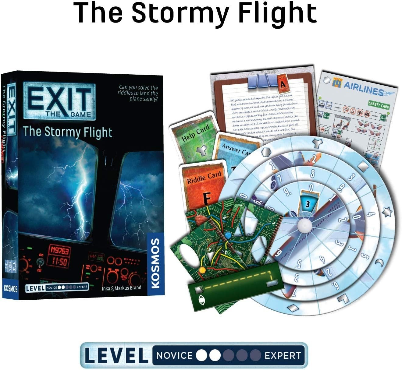 New EXIT The Game 4-Pack Escape Room Bundle Family Adventure 1-4 Players